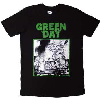 Merch Green Day: Maglietta Riot Trio