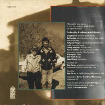 CD Greg Brown: Slant 6 Mind