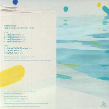 LP Greg Foat:  Live At Can Rudayla, Ibiza