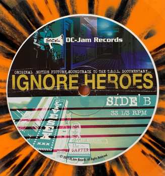 LP Greg Kuehn: Ignore Heroes: Original Motion Picture Soundtrack To The T.S.O.L. Documentary... CLR