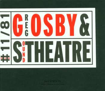 CD Greg Osby: Greg Osby And Sound Theatre