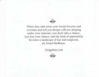 CD Greg Palast: Live From The Armed Madhouse