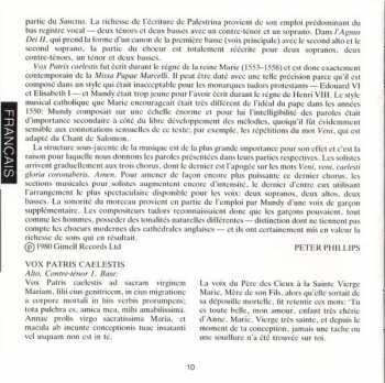 CD Gregorio Allegri: Miserere / Missa Papae Marcelli / Vox Patri Caelestis