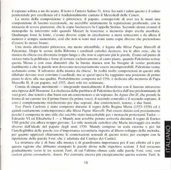 CD Gregorio Allegri: Miserere / Missa Papae Marcelli / Vox Patri Caelestis