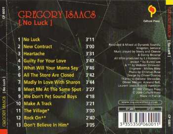 CD Gregory Isaacs: No Luck