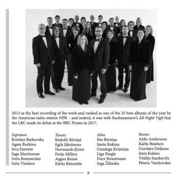 CD Latvian Radio Choir: Choral Compositions And Arrangements