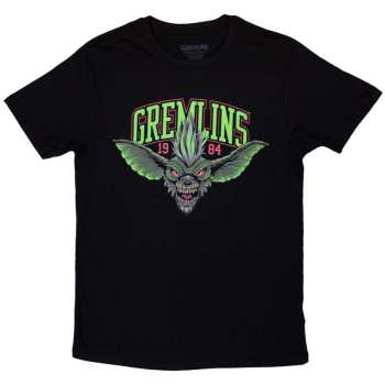 Merch Gremlins: Maglietta Stripe 1984 Green Logo Gremlins