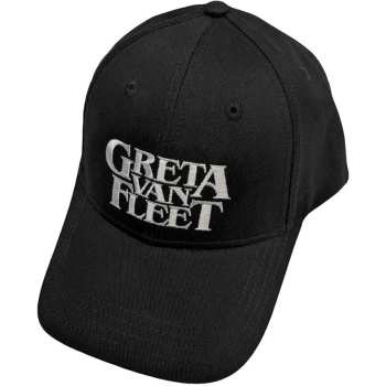 Merch Greta Van Fleet: Berretto con visiera White Logo Greta Van Fleet