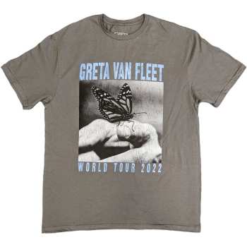 Merch Greta Van Fleet: Maglietta World Tour Butterfly