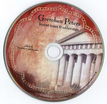 CD Gretchen Peters: Burnt Toast & Offerings