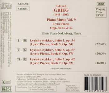 CD Edvard Grieg: Piano Music Vol. 9
