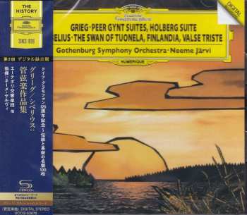 CD Edvard Grieg: Peer Gynt Suites, Holberg Suite / The Swan Of Tuonela, Finlandia, Valse Triste 