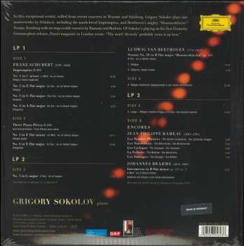 3LP Grigory Sokolov: Schubert // Beethoven