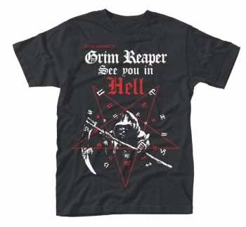 Merch Grim Reaper: Maglietta See You In Hell