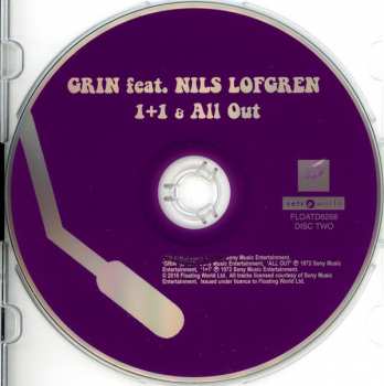 2CD Nils Lofgren: Grin, 1+1 & All Out