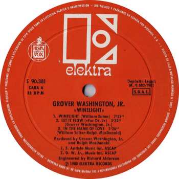 LP Grover Washington, Jr.: Winelight