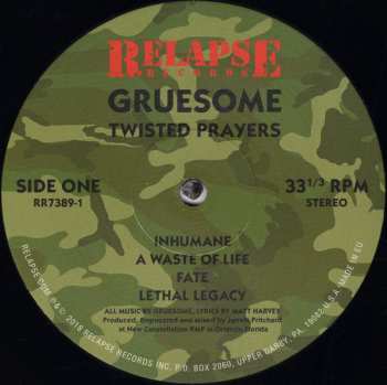 LP Gruesome: Twisted Prayers