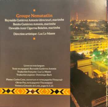 CD Grupo Nematetlin: Mexique: Marimbas De Veracruz = Mexico: Marimbas From Veracruz