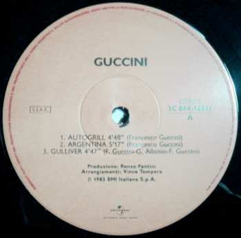 LP Francesco Guccini: Guccini