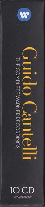 10CD/Set di cofanetti Guido Cantelli: The Complete Warner Recordings