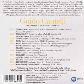 10CD/Set di cofanetti Guido Cantelli: The Complete Warner Recordings