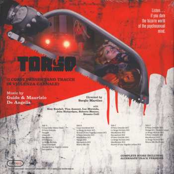 2LP Guido And Maurizio De Angelis: Torso (I Corpi Presentano Tracce Di Violenza Carnale) CLR | LTD