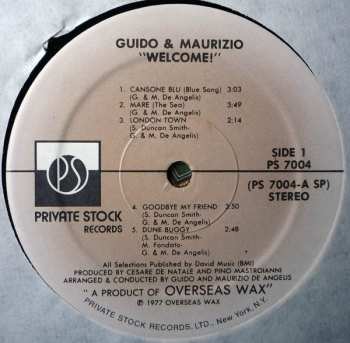 LP Guido And Maurizio De Angelis: Welcome!