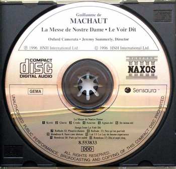 CD Guillaume de Machaut: La Messe De Nostre Dame / Le Voir Dit
