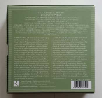 8CD/Set di cofanetti Guillaume Lekeu: Les Fleurs Pâles Du Souvenir... Complete Works