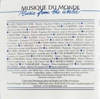 CD Guillermo De La Roca: Andes: Flûtes Et Guitares (Peru - Ecuador - Bolivia - Venezuela)