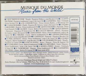 CD Guillermo De La Roca: Andes: Flûtes Et Guitares (Peru - Ecuador - Bolivia - Venezuela)