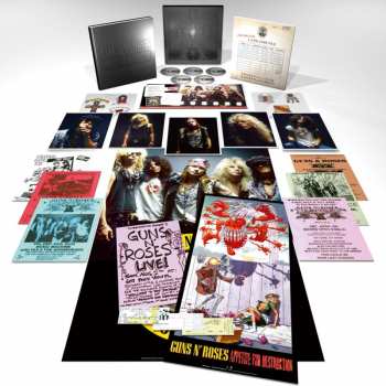 4CD/Set di cofanetti/Blu-ray Guns N' Roses: Appetite For Destruction DLX