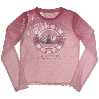 Merch Guns N' Roses: Donne Long Sleeve Maglietta Bullet Seal