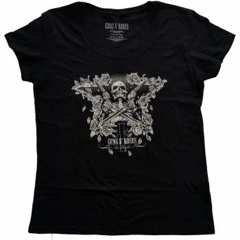 Merch Guns N' Roses: Donne Maglietta Skeleton Guns 