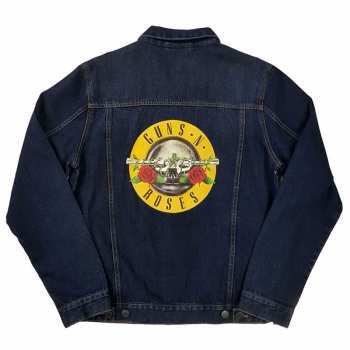 Merce Guns N' Roses: Džínová Bunda Classic Logo Guns N' Roses  S