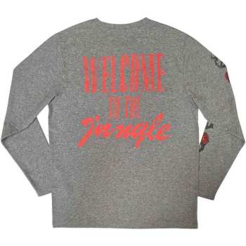 Merce Guns N' Roses: Guns N' Roses Unisex Long Sleeve T-shirt: Splatter Seal (back & Sleeve Print) (small) S