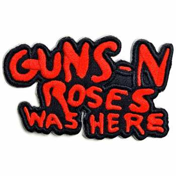 Merch Guns N' Roses: Applicazione Cut-out Was Here