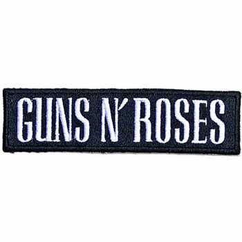 Merce Guns N' Roses: Nášivka Text Logo Guns N' Roses