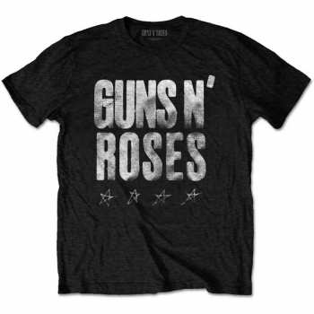 Merch Guns N' Roses: Maglietta Paradise City Stars 