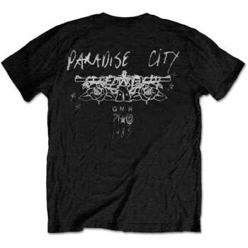 Merce Guns N' Roses: Tričko Paradise City Stars  S