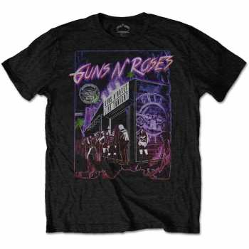 Merch Guns N' Roses: Maglietta Sunset Boulevard 