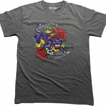 Merce Guns N' Roses: Guns N' Roses Unisex T-shirt: Welcome To The Jungle (diamante) (small) S