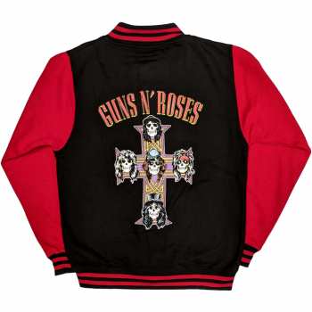 Merce Guns N' Roses: Guns N' Roses Unisex Varsity Jacket: Appetite For Destruction (back Print) (small) S