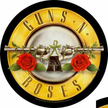 Merce Guns N' Roses: Zádová Nášivka Bullet Logo Guns N' Roses