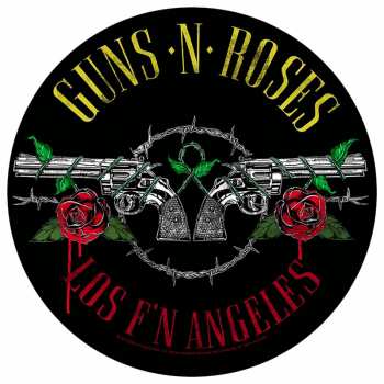 Merch Guns N' Roses: Applicazione sulla schiena Los F'n Angeles