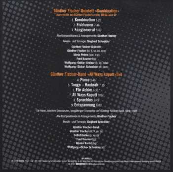5CD/Set di cofanetti Günther Fischer: Jazz - Pop - Soundtracks