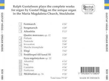 CD Ralph Gustafsson: The complete works for organ