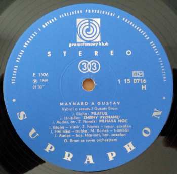 LP Gustav Brom Orchestra: Maynard + Gustav