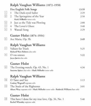 CD Ralph Vaughan Williams: Choral Music