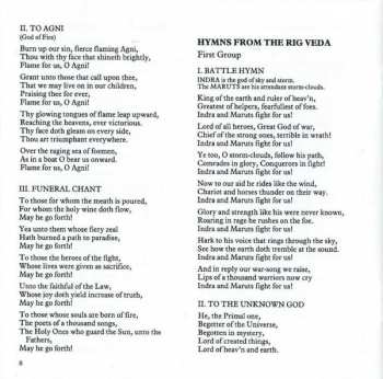 CD The Royal Philharmonic Orchestra: Hymns From The Rig Veda / Two Eastern Pictures / Hymn To Dionysus PIC